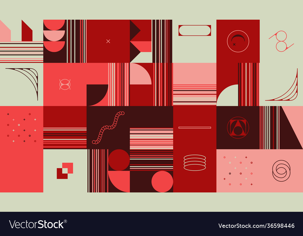 Retro future abstract pattern Vector Image Retro future abstract pattern