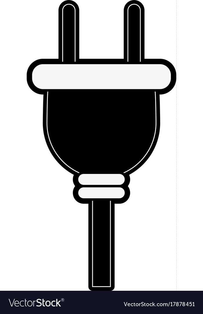 Plug with cord icon image