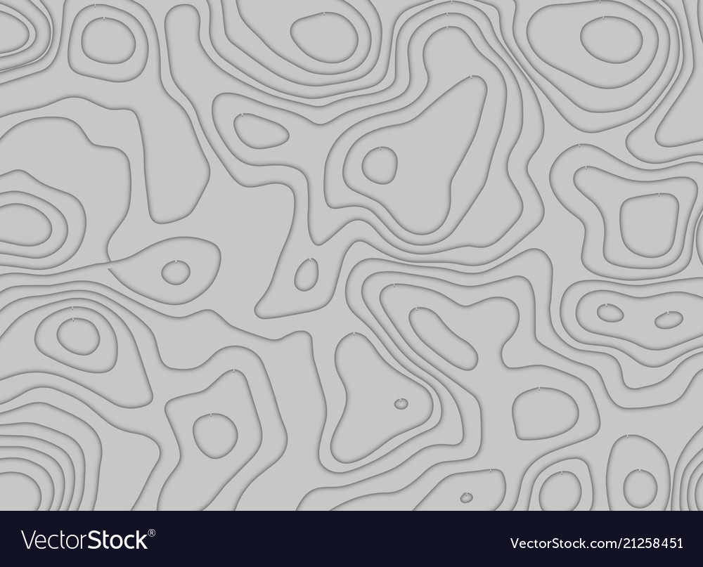 Topographic Line Pattern
