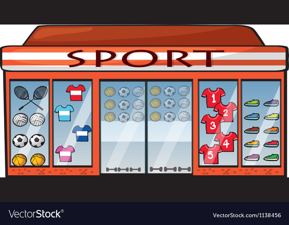 A sports shop