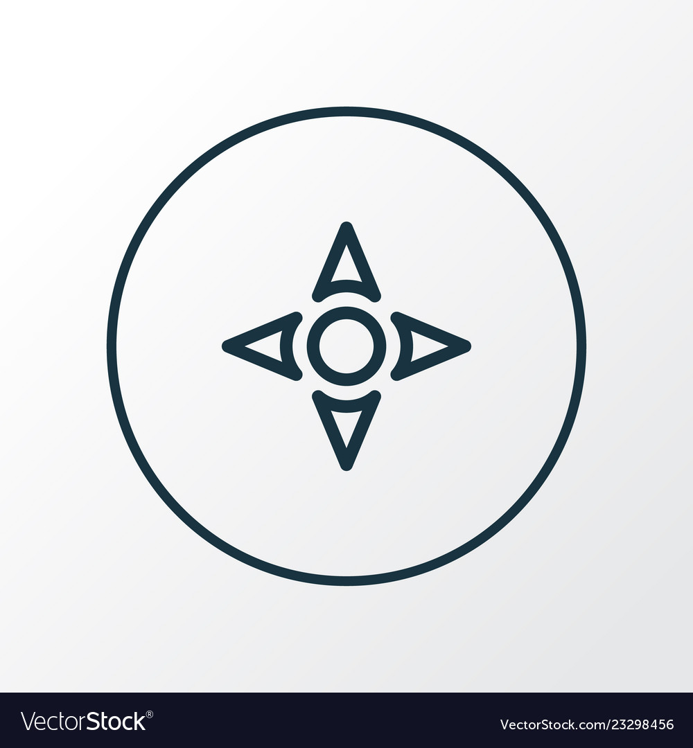 Controller icon line symbol premium quality vector image Controller icon line symbol premium quality