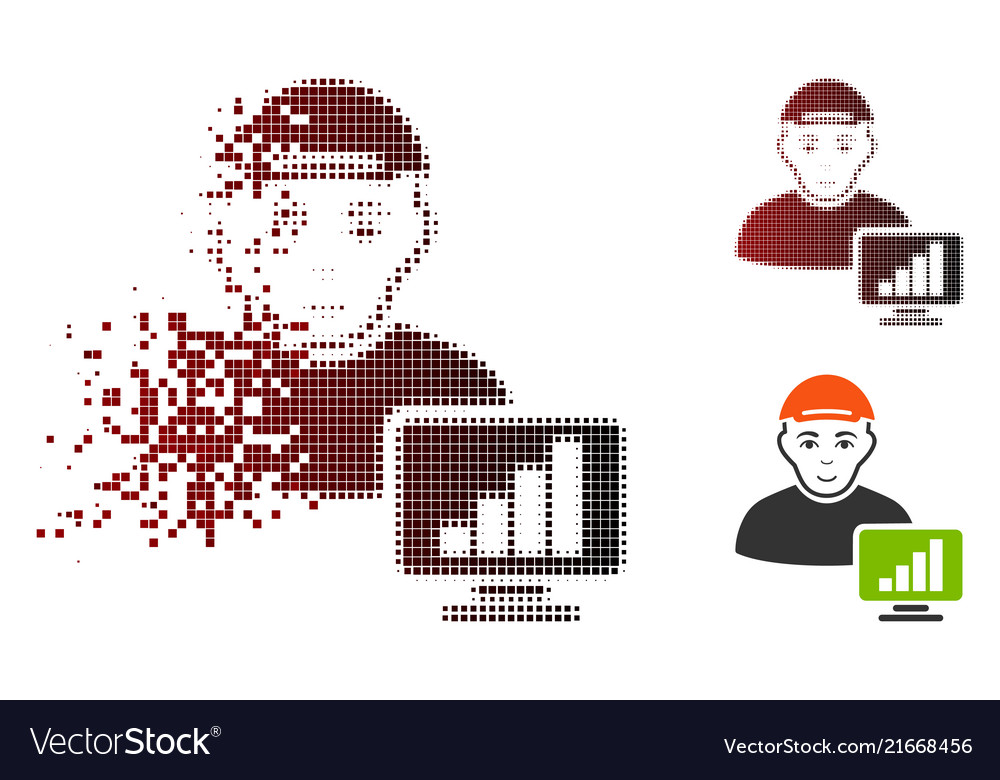 Fragmented Trader Icon - Decay Effect