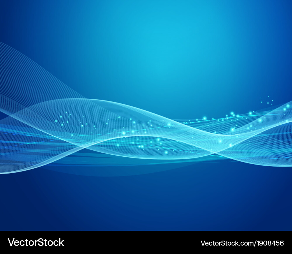 Shiny color waves background Royalty Free Vector Image