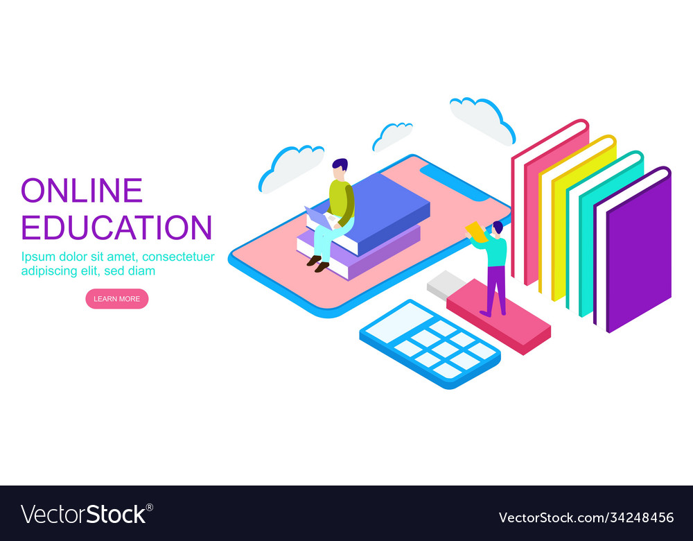 Student character study at computer