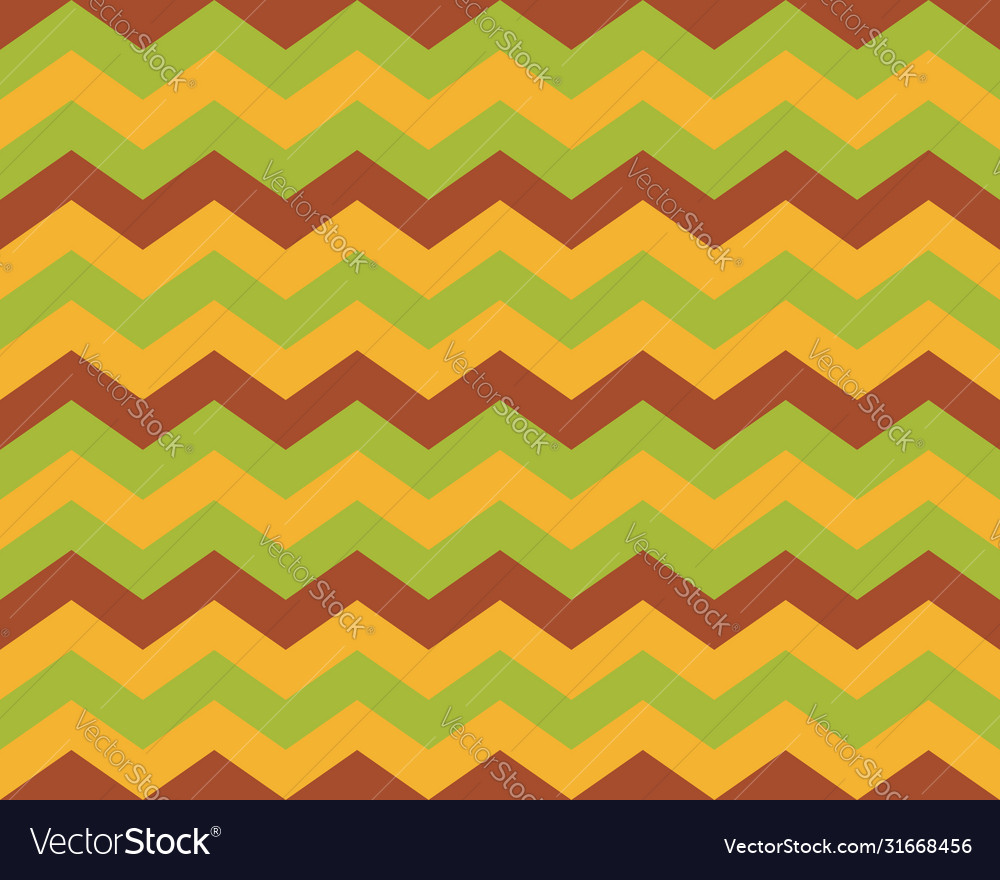 Zigzag pattern seamless zig zag background color Vector Image Zigzag pattern seamless zig zag background color