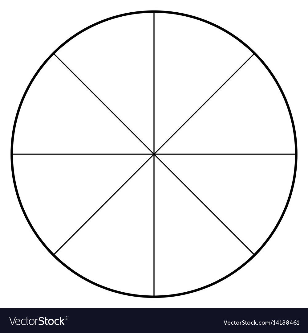 Blank Polar Graph Paper Protractor Pie Chart Vector Image Free Nude 