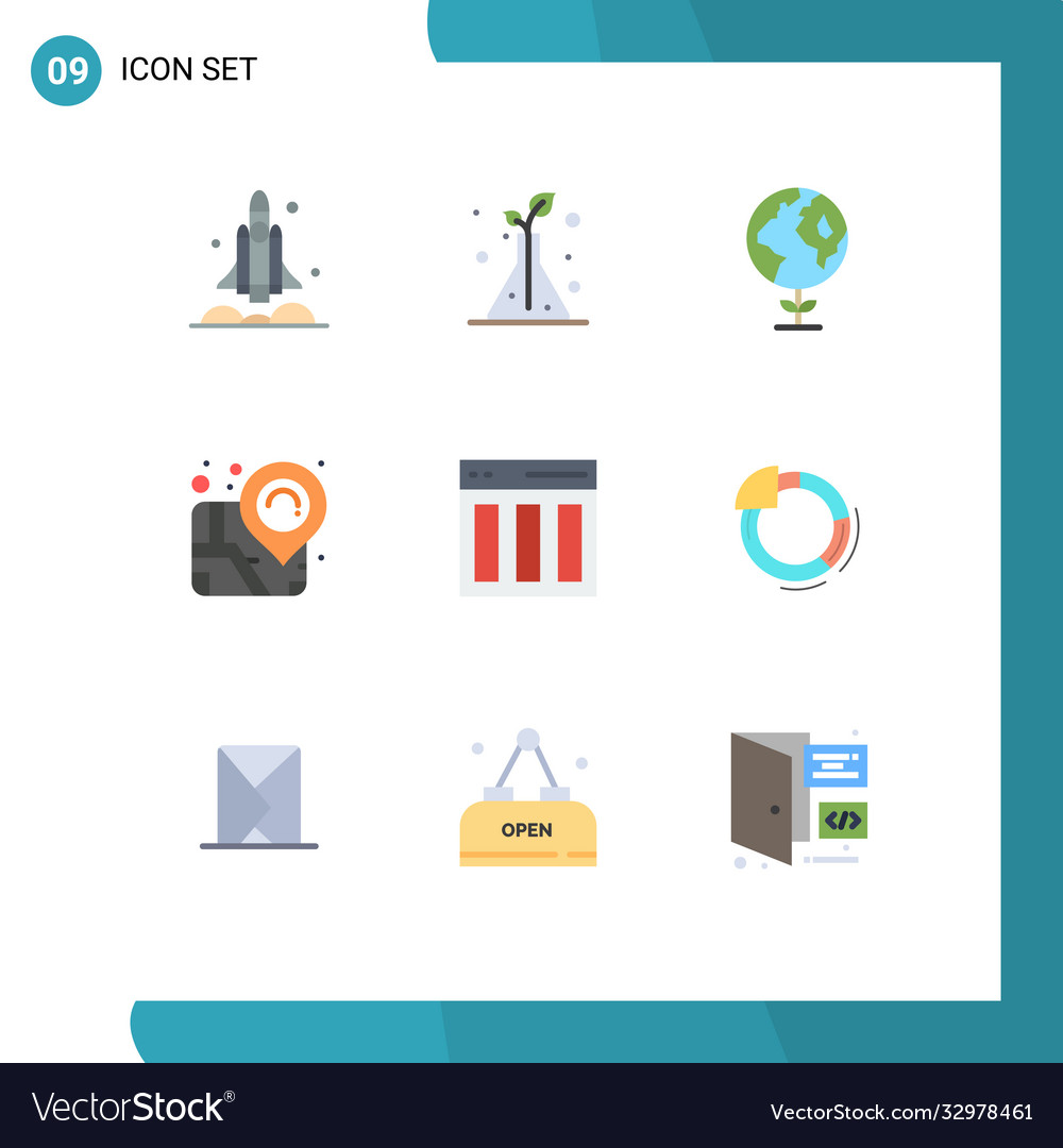 Flat color pack 9 universal symbols