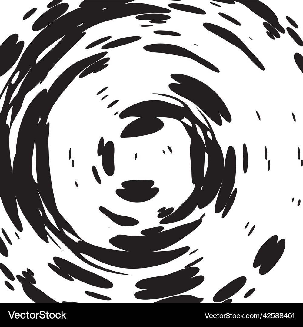 Hypnotic spiral background Royalty Free Vector Image