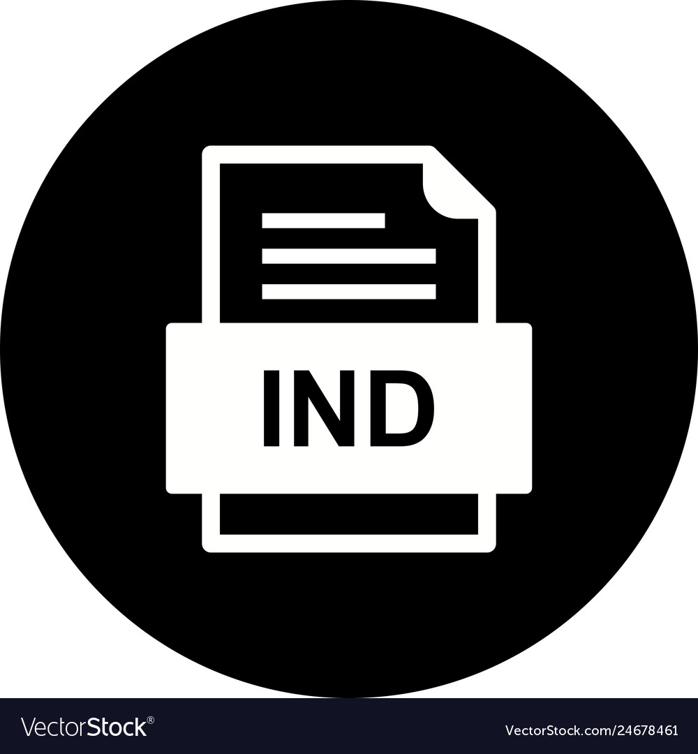 Ind file document icon