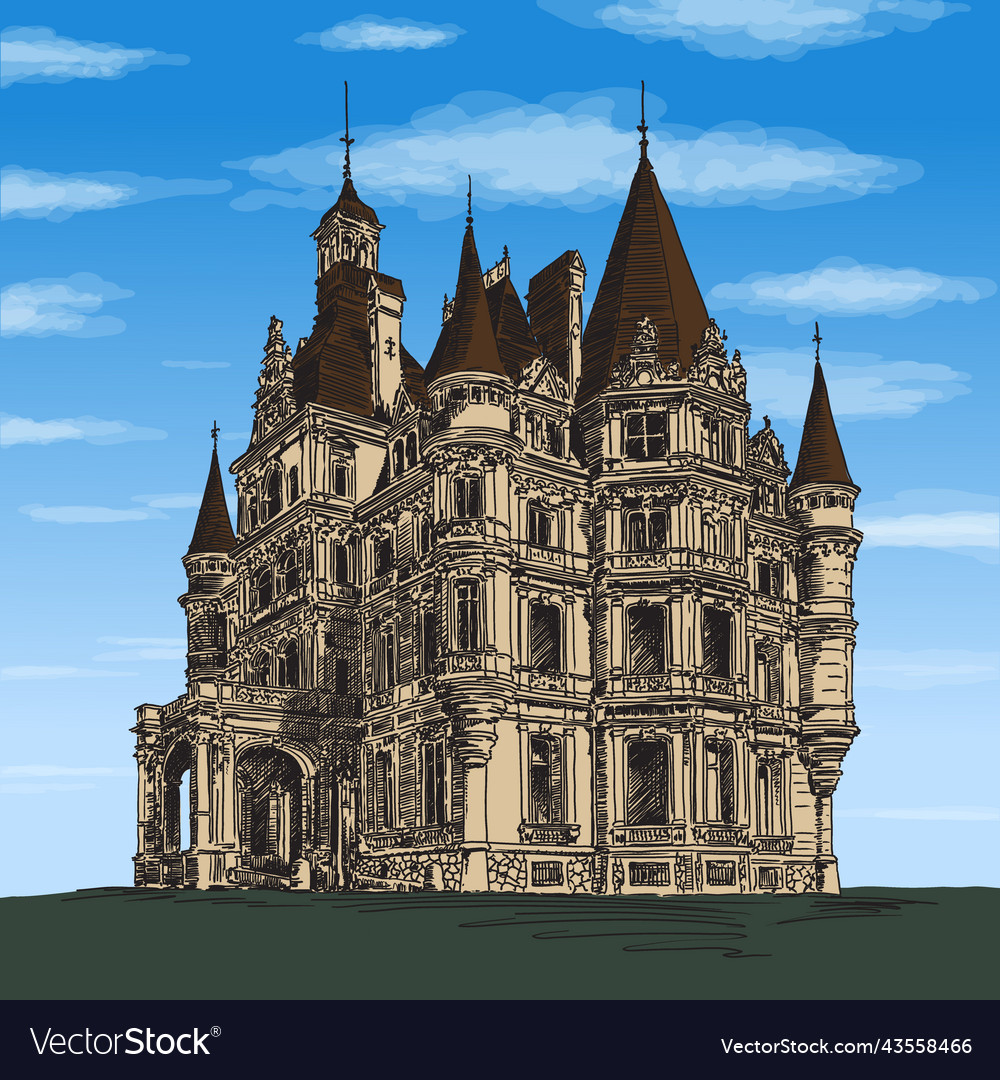 Building in classical style Vector Image Building in classical style