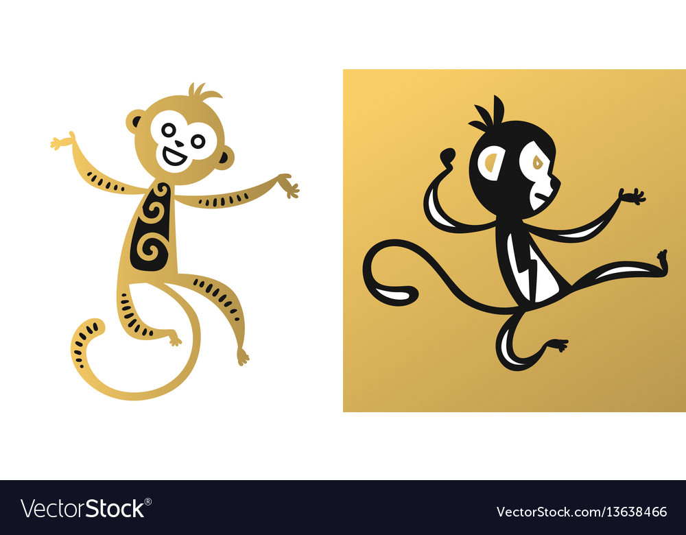 Monkey chinese style