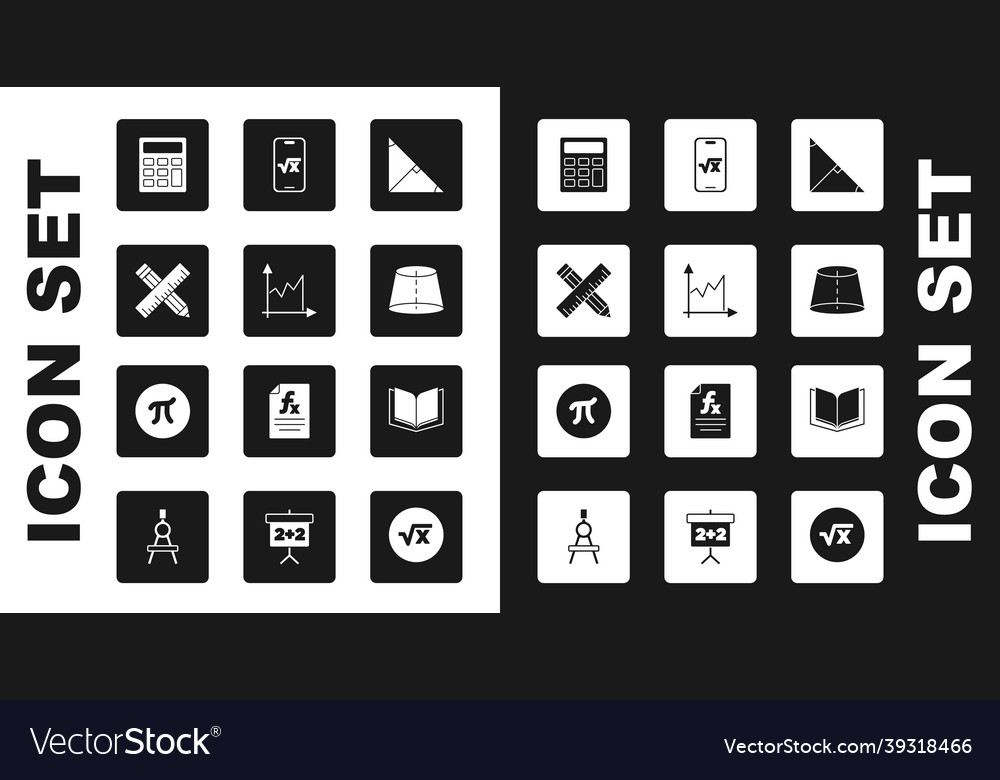 Set angle bisector of a triangle graph schedule vector image Set angle bisector of a triangle graph schedule