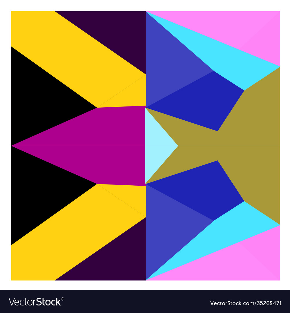 Colorful geometric and curve background pattern Vector Image Colorful geometric and curve background pattern