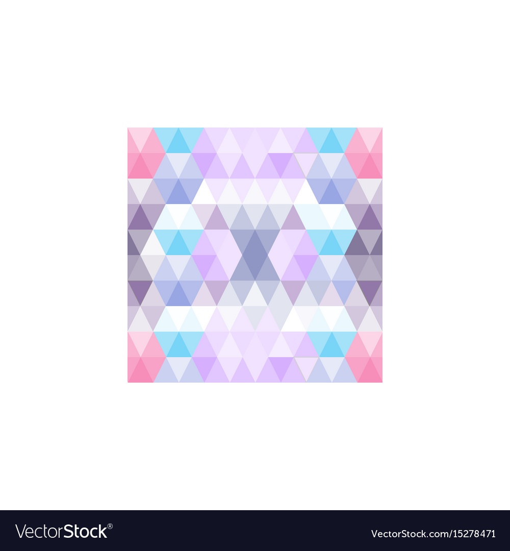 Colorful Triangular Pattern