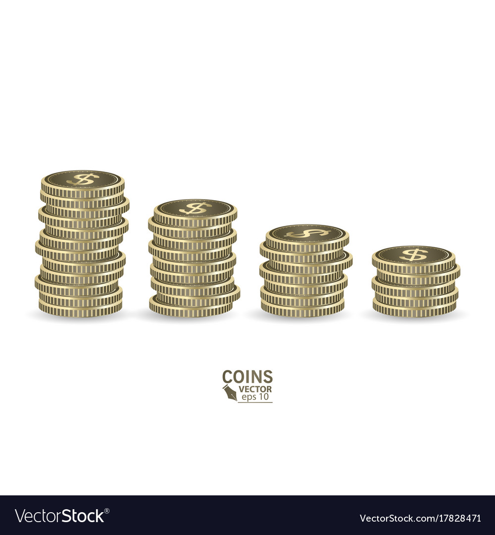 declining chart and losses of profit royalty free vector