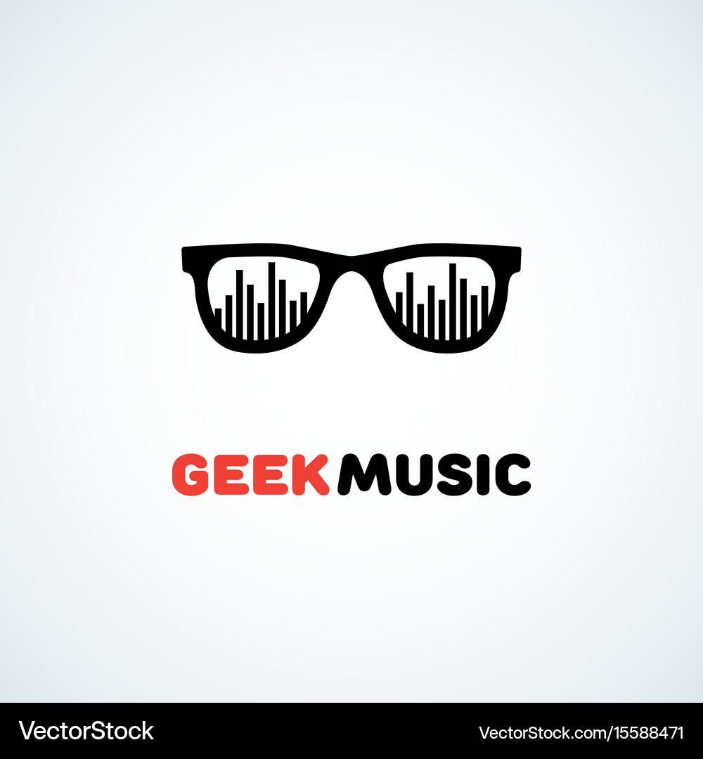 Geek logo Royalty Free Vector Image - VectorStock