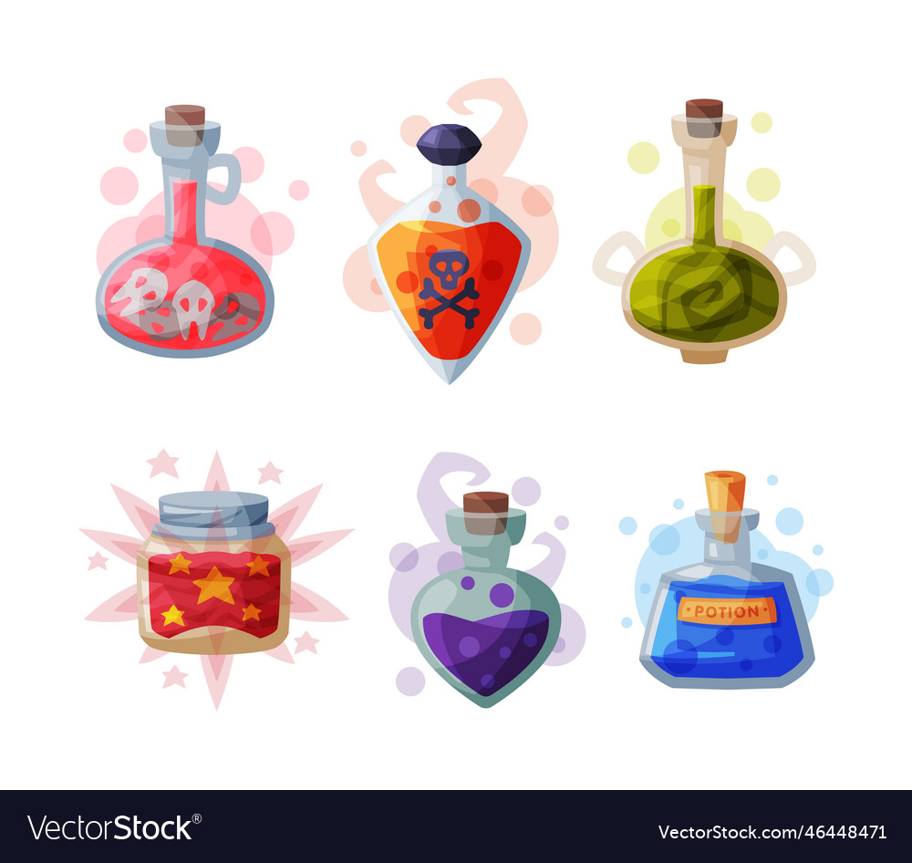 Occult magic objects for mystic rituals Royalty Free Vector