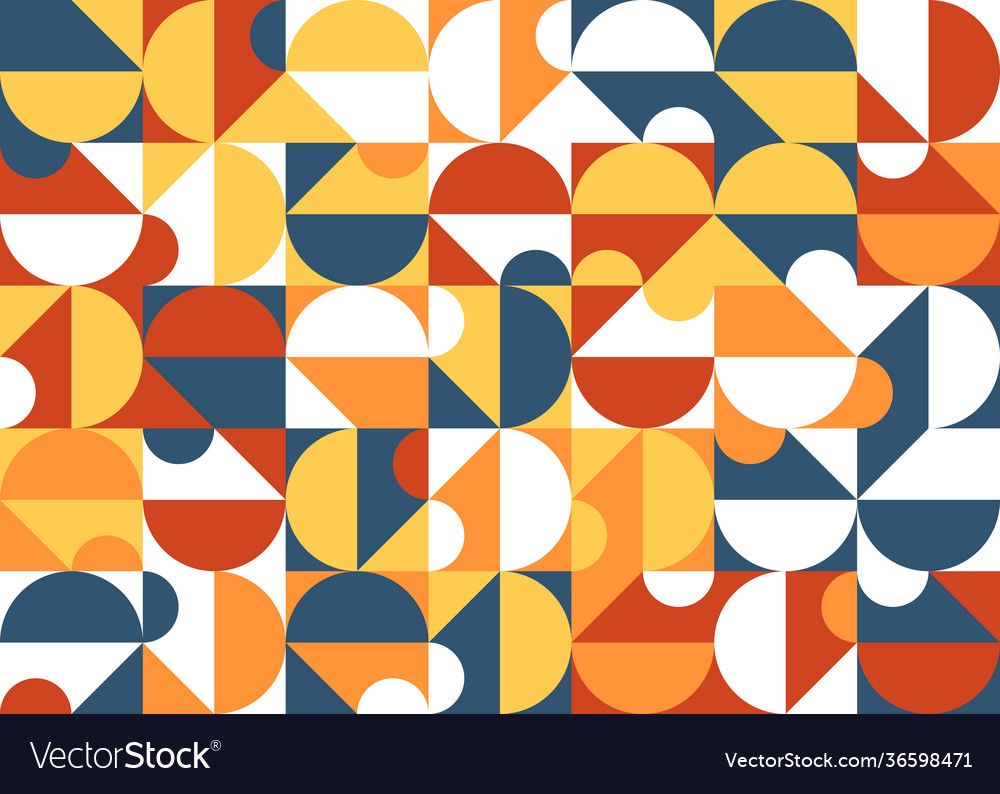 Repetitive abstract pattern design vector image Repetitive abstract pattern design