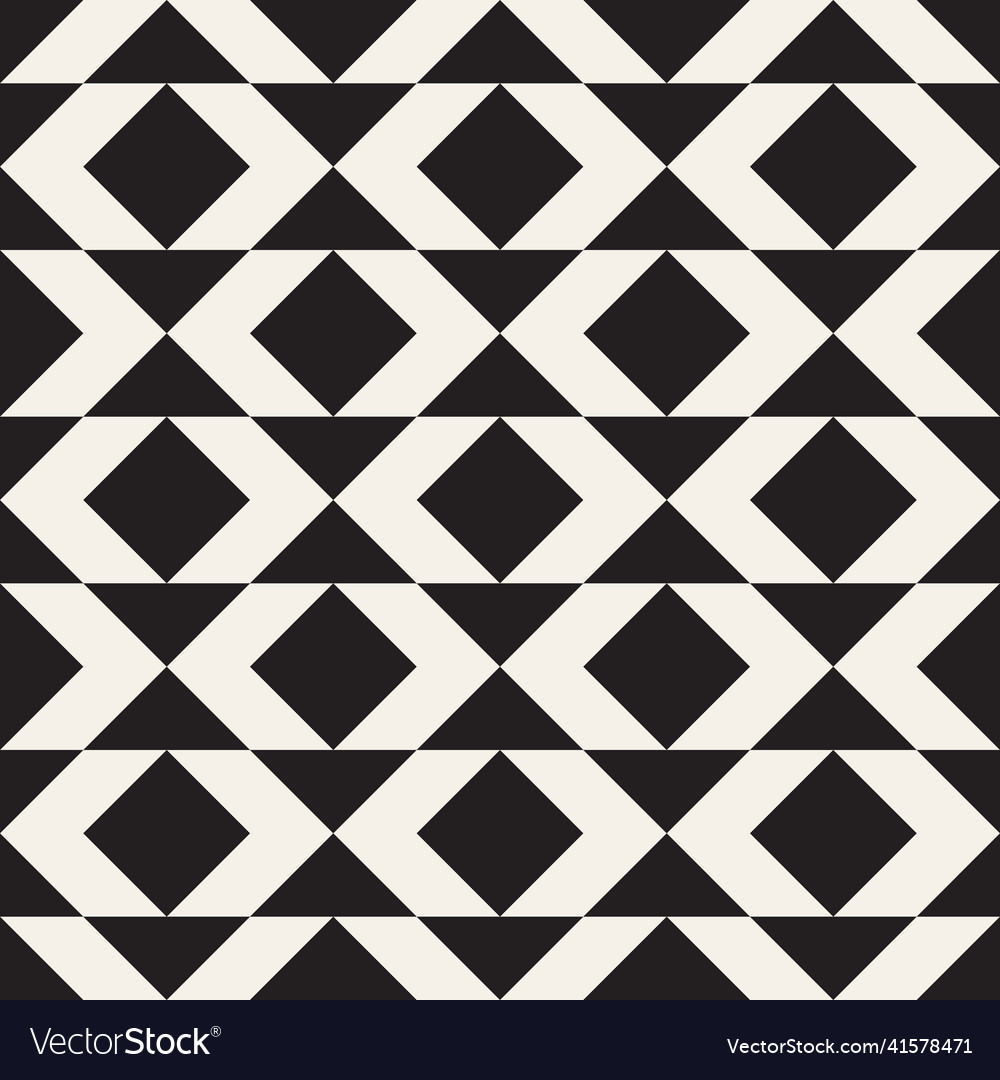 Seamless pattern repeating geometric elements vector image Seamless pattern repeating geometric elements