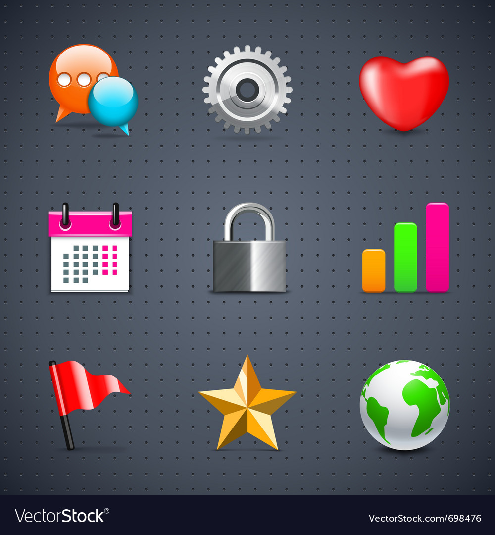 Internet and web icons