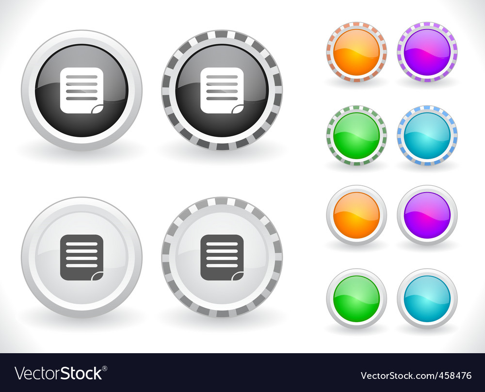 Web menu items