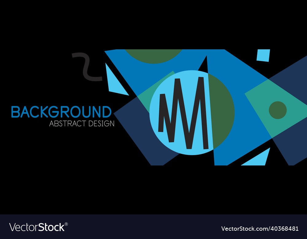 Abstract background blocks lines triangles