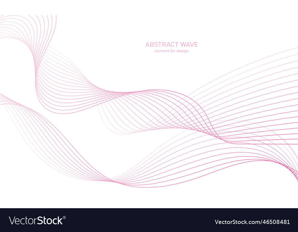 Abstract colorful wave element for design digital vector image Abstract colorful wave element for design digital
