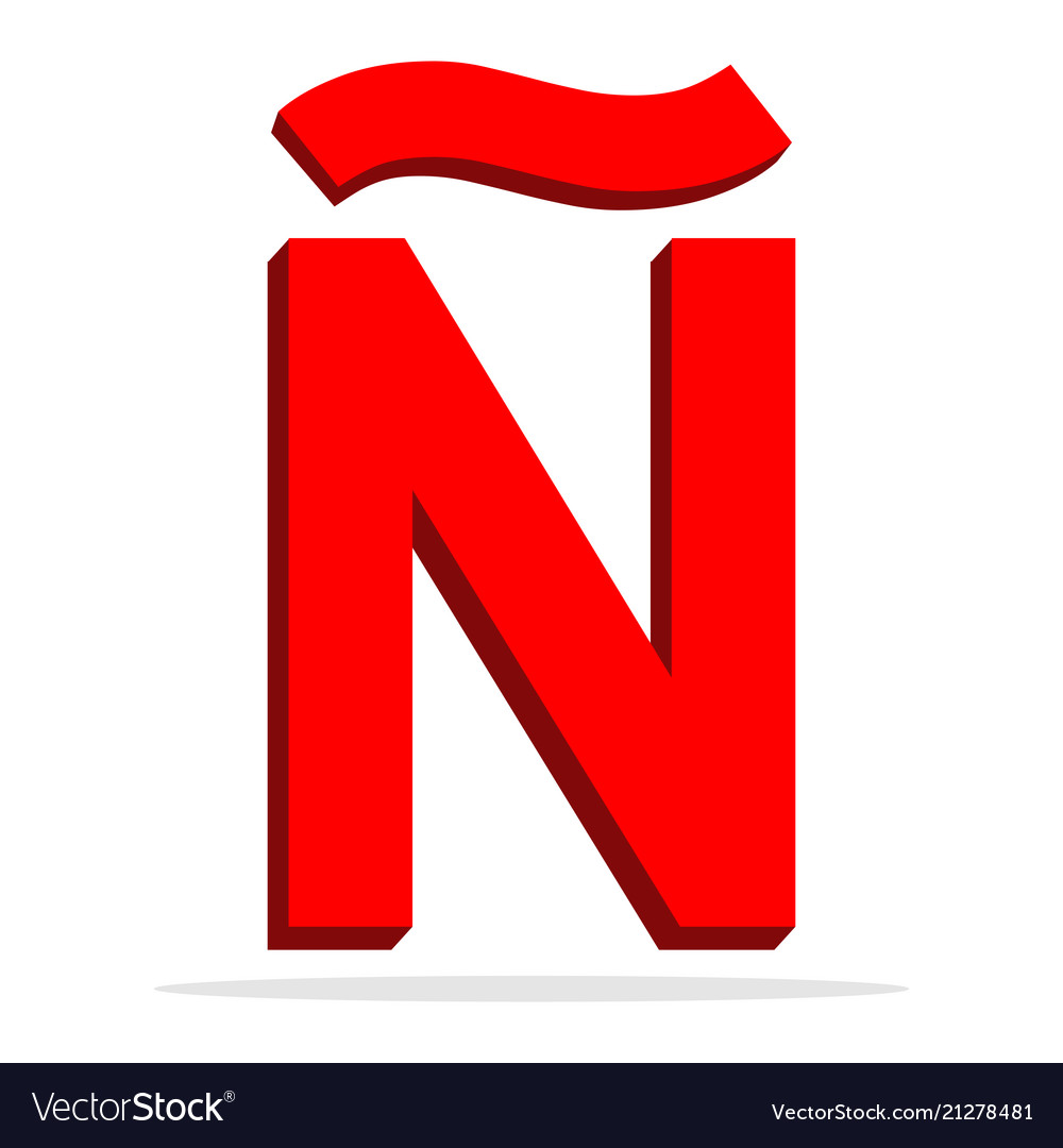Abstract font type vector image Abstract font type