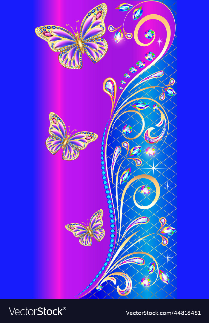 Background wallpaper for phone with flower vector image Background wallpaper for phone with flower