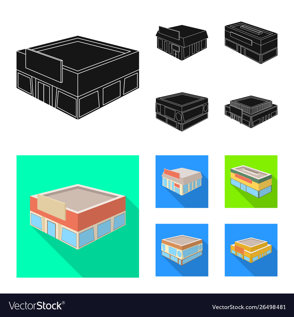 Isolated object and urban icon collection