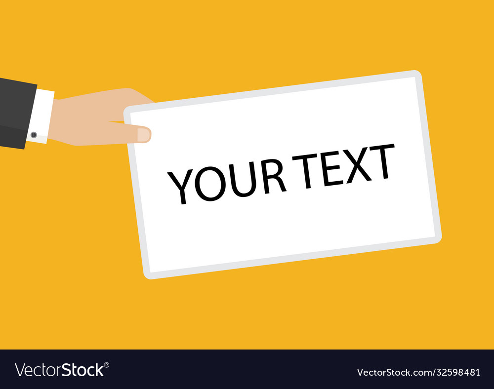 Put your own text here background template