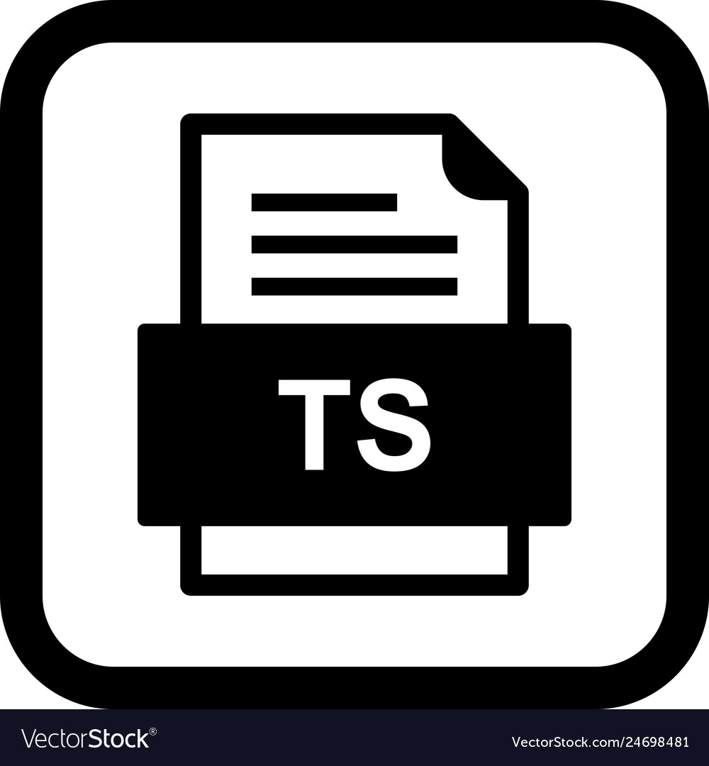 Ts file document icon