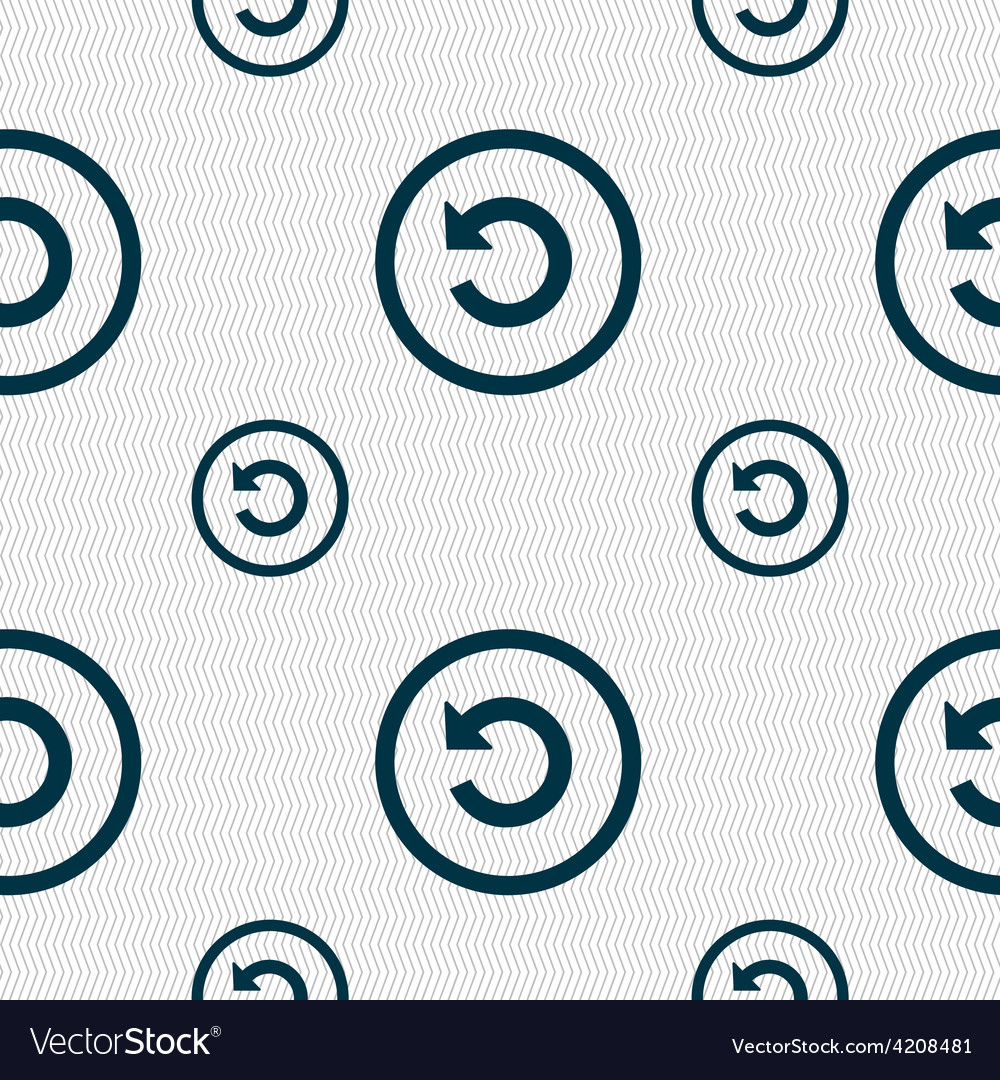 Upgrade arrow update icon sign seamless pattern