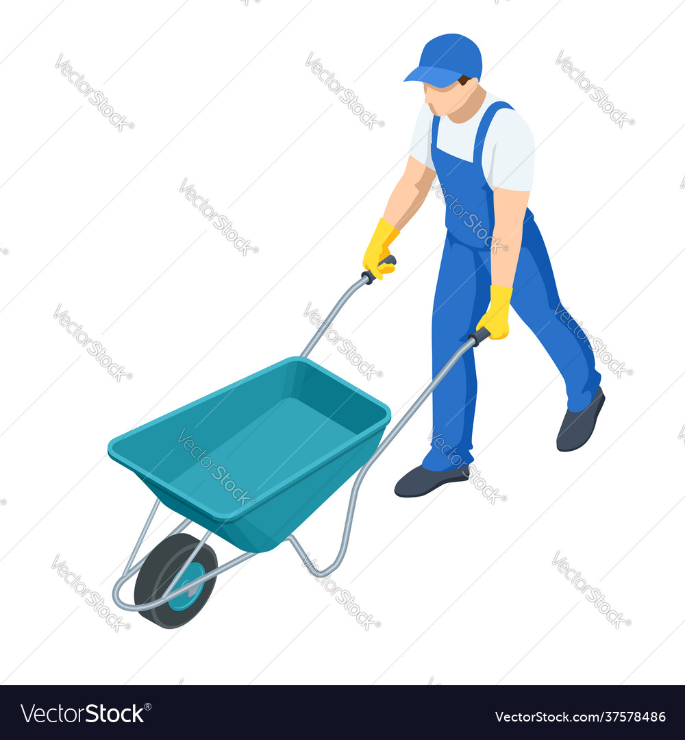 Agricultural work farming activity farmer Vector Image