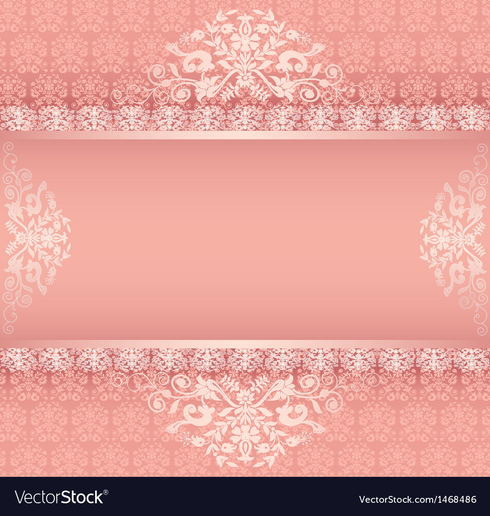 Background with ornament Royalty Free Vector Image