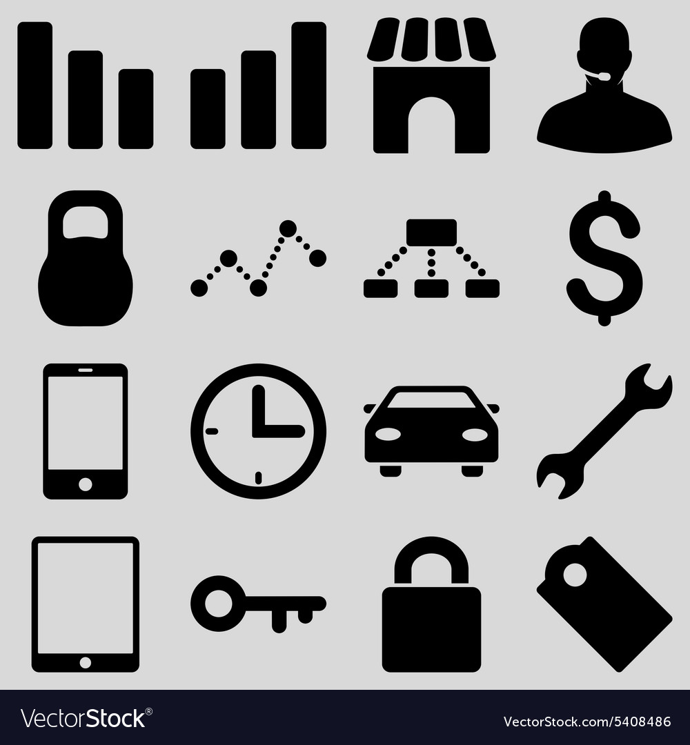 Basic business icons