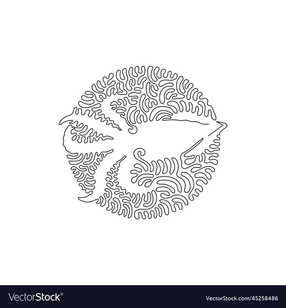 Continuous curve one line drawing of beautiful