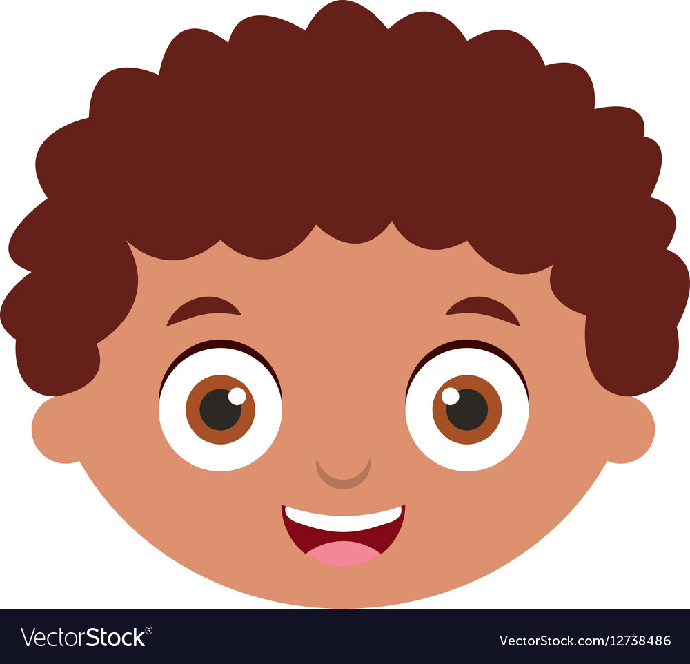 Cute Little Boy Character Royalty Free Vector Image