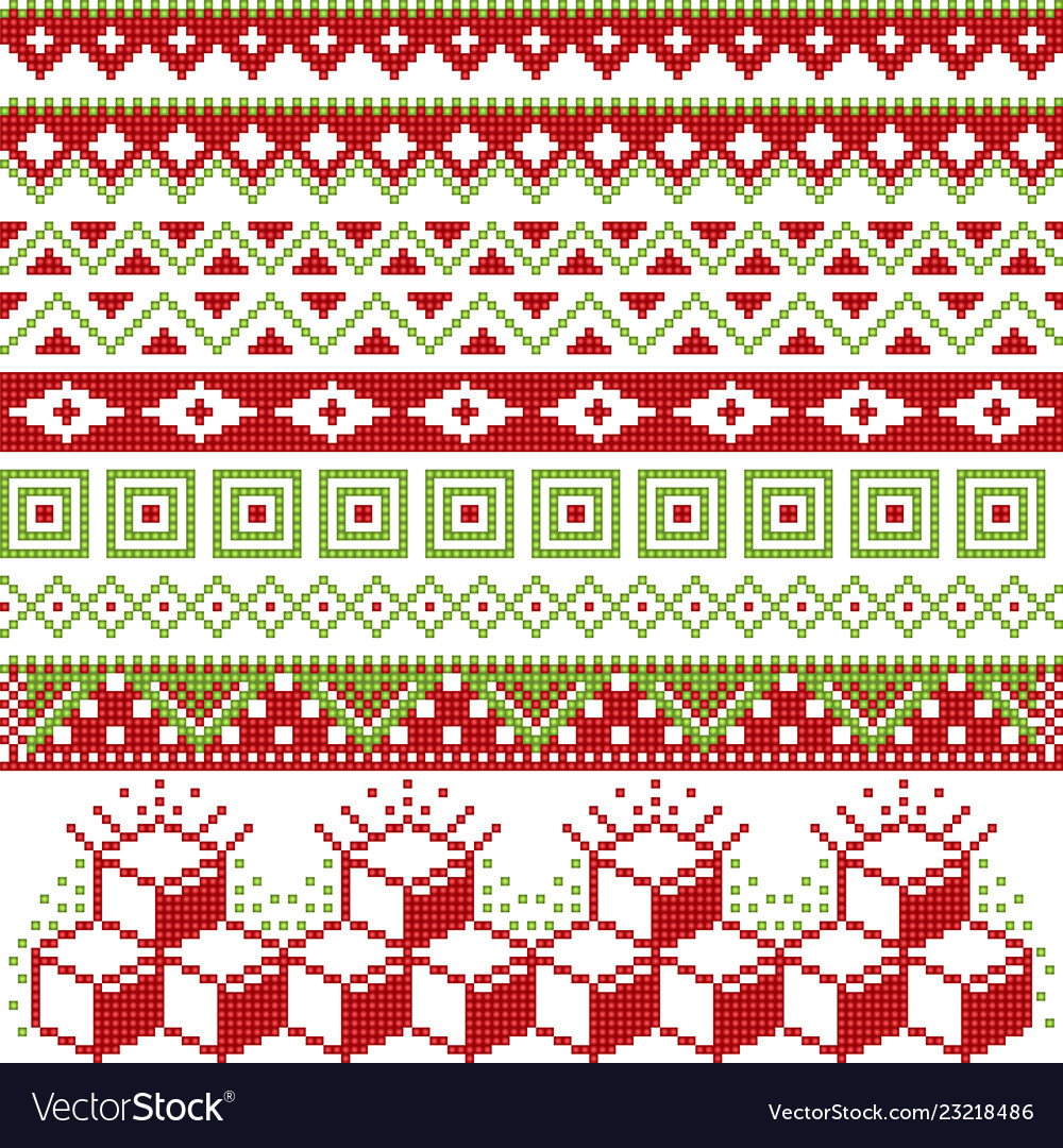 Geometric Slavic Pattern