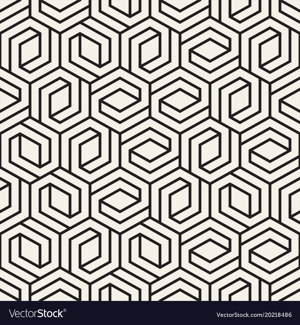Monochrome Lattice Pattern