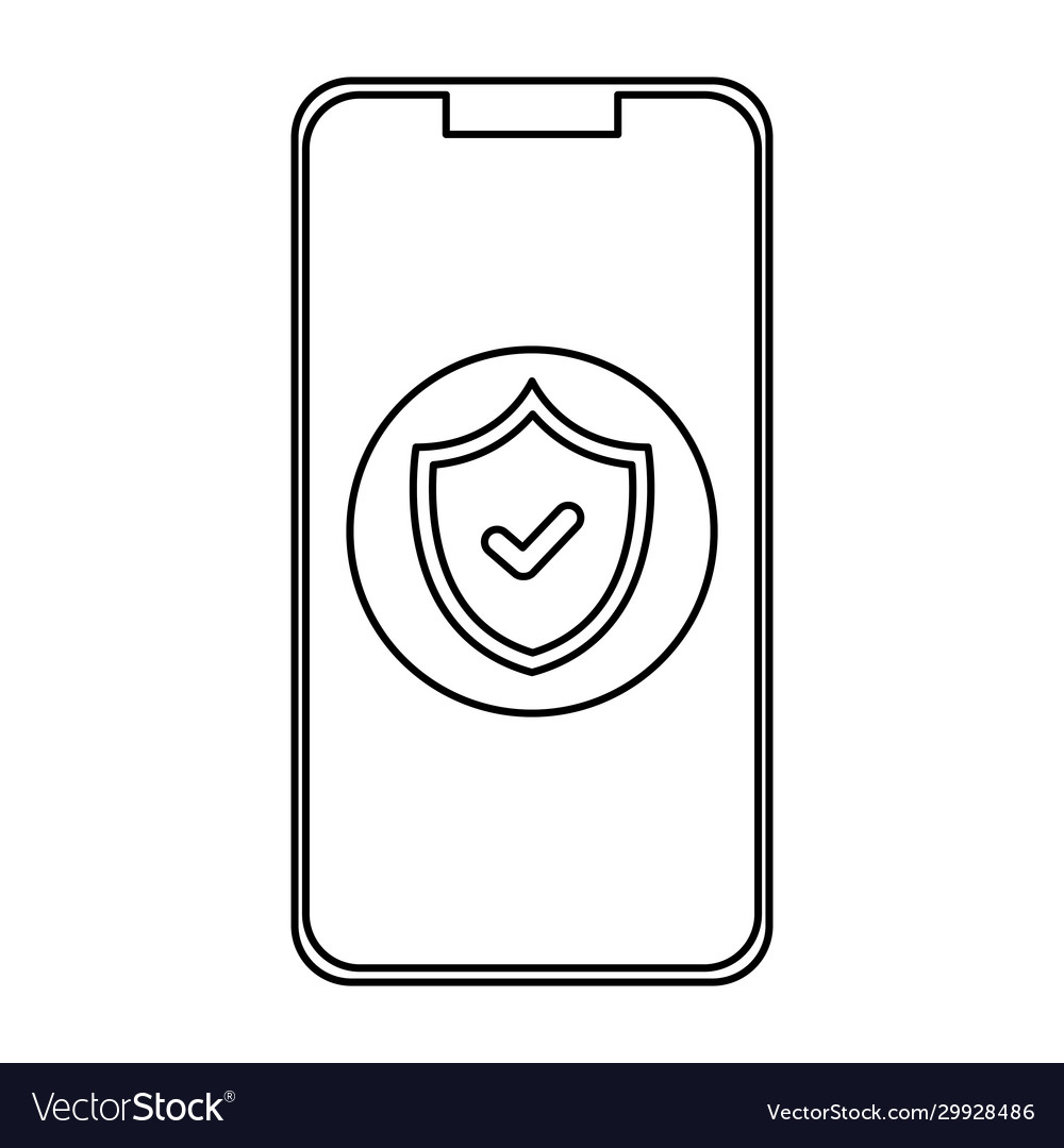 Smarpthone with shield security system