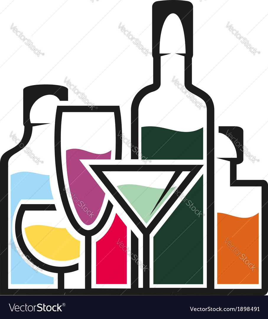 Alcohol Royalty Free Vector Image VectorStock Alcohol clipart illustration illustrations icon drinking clip vector canstockphoto aleksander1