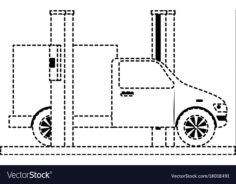 Car with assembling machine