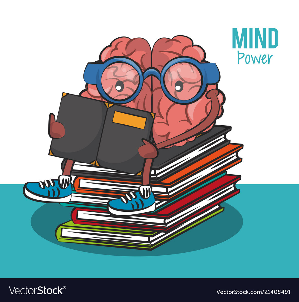 Mind and brain power concept