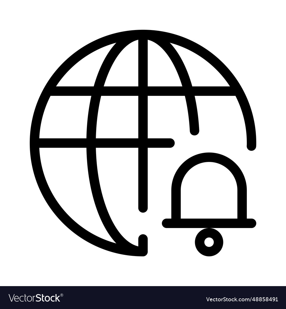 Notification alert setup on a web portal