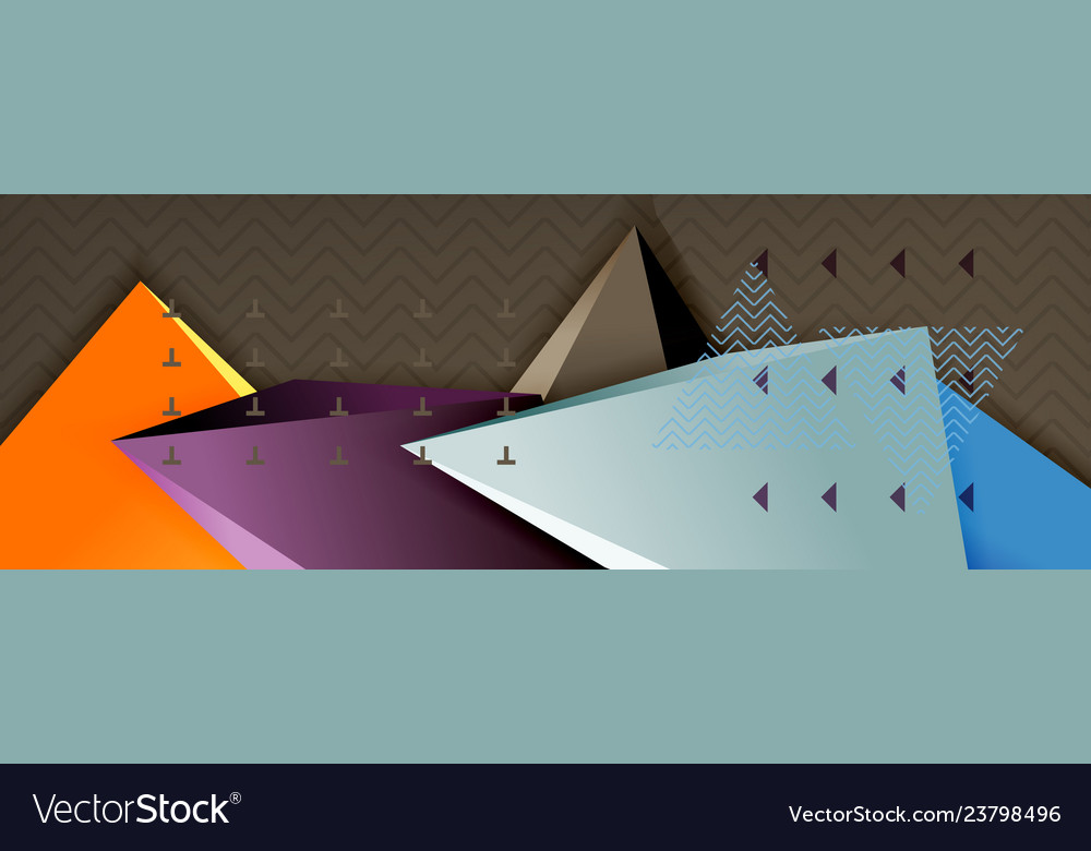 Abstract background colorful minimal Vector Image Abstract background colorful minimal