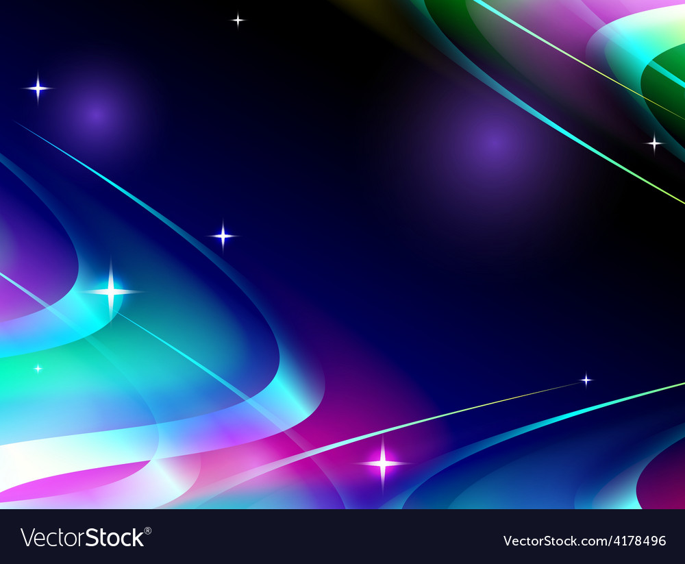 Abstract Wavy Gradient Background
