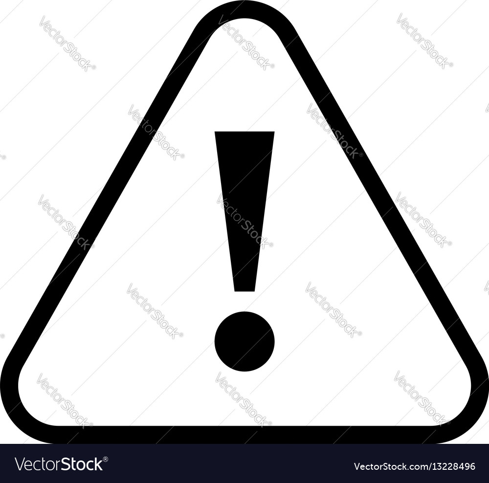 black-triangle-exclamation-mark-icon-warning-sign-vector-image