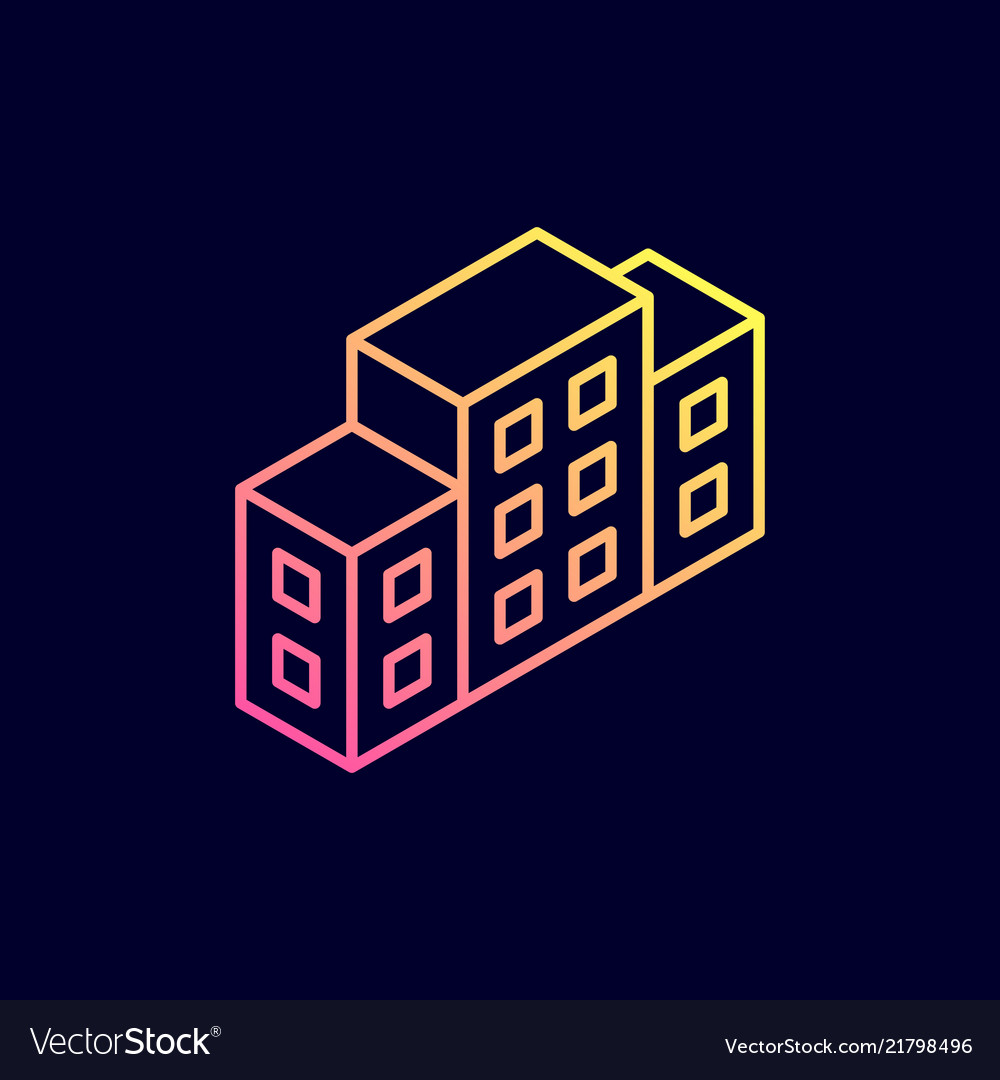 Building icon vector image Building icon