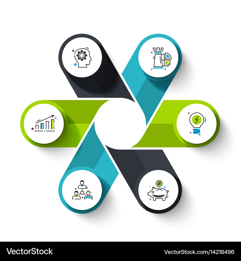 Creative concept for infographic Royalty Free Vector Image
